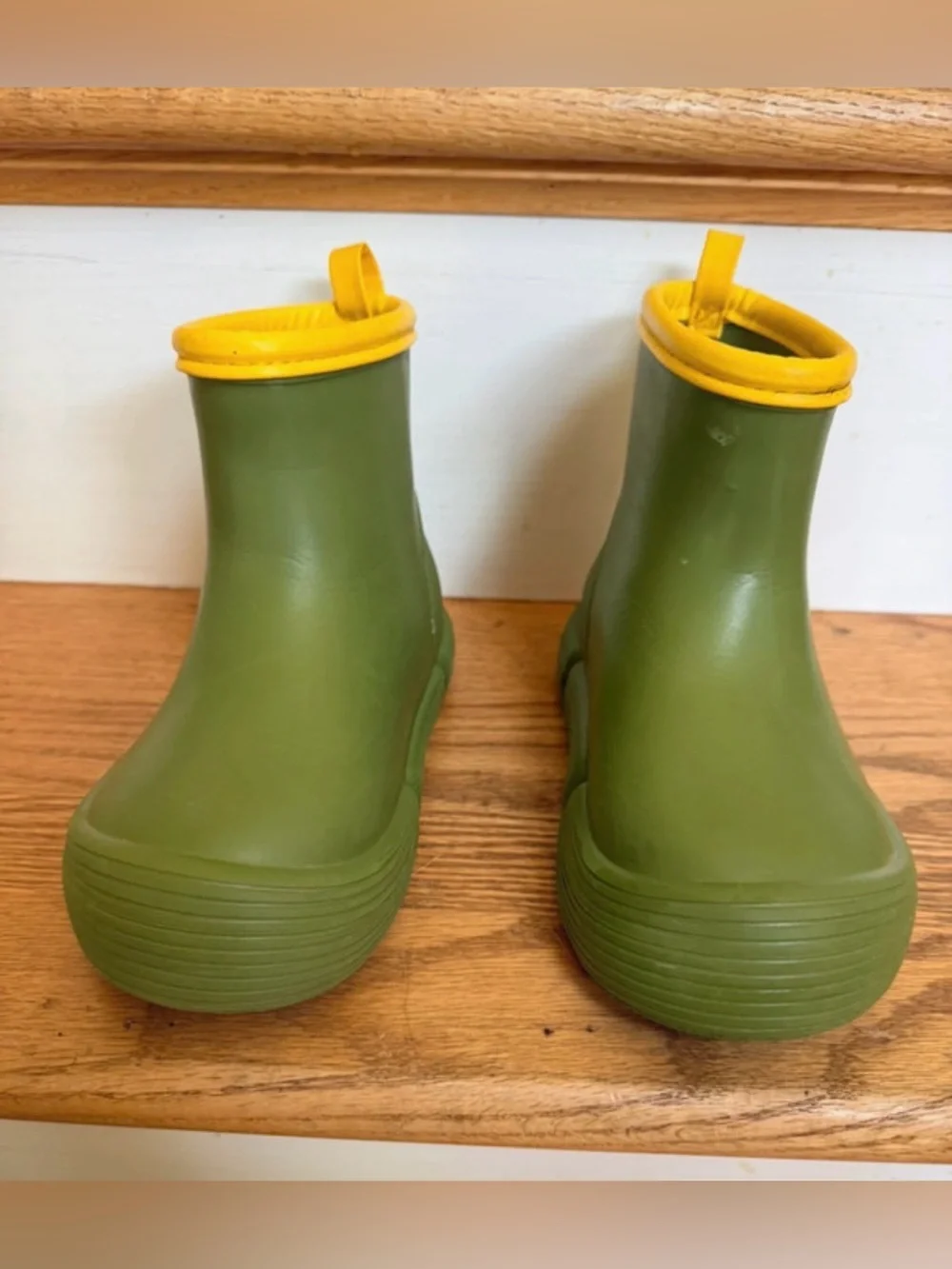 Rain Boots Dinosaur Kids Green 3D Cartoon – US Little Kid Size 1 13.5